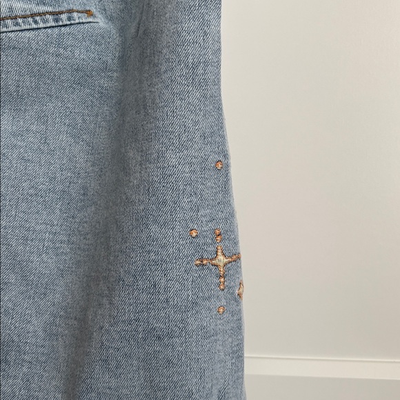 NWOT Driftwood Barbara x Hallucination High Rise Cropped Wide Leg Jeans, 27 - Picture 13 of 13